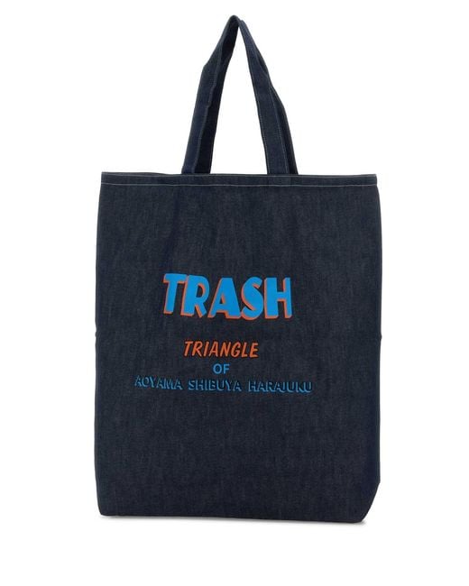 Needles Blue Grocery Bag for men