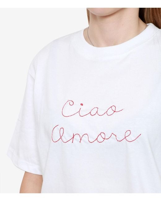 Giada Benincasa White T Shirts And Polos