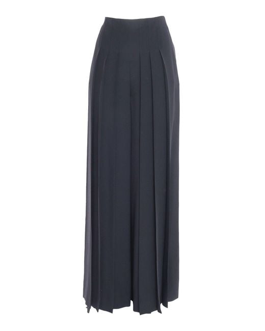 Alberta Ferretti Blue Pants