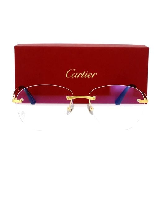 Cartier Red Ct0254 O Eyeglasses