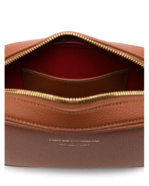 Emporio Armani Brown Myea Camera Bag