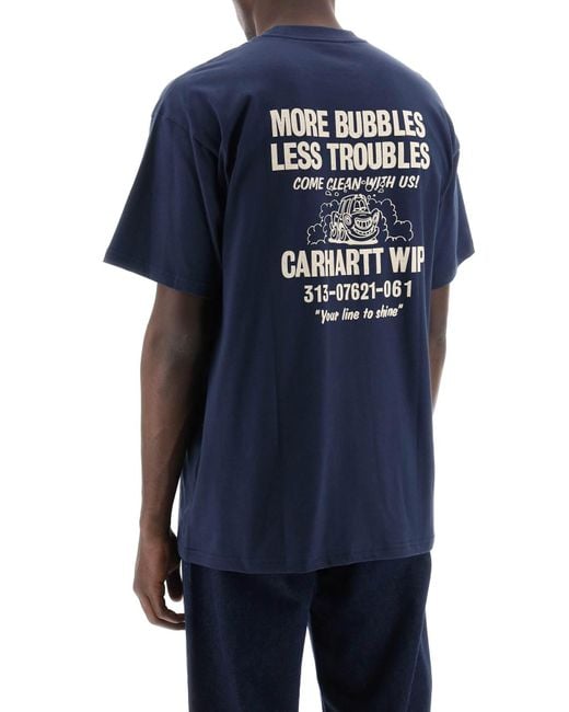 Carhartt Blue "Trouble-Free T for men