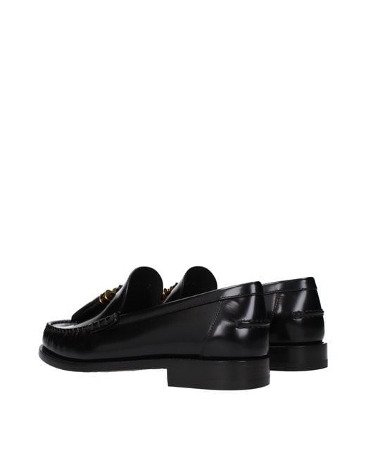 Dior Black D Academy Loafers Leather