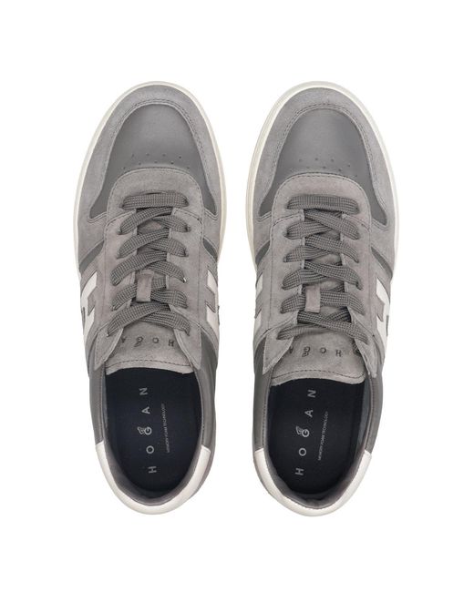 Baskets Gris+Blanc Hogan pour homme en coloris Gray