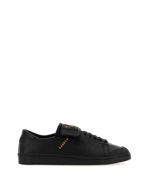 ADIDAS X WILLY CHAVARRIA Black Leather Jabbar Sneakers for men