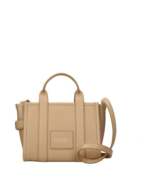 Marc Jacobs Natural Handbags/Camel Leather