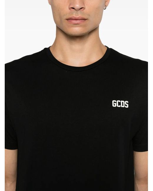 Gcds White Low Band Logo T Shirt