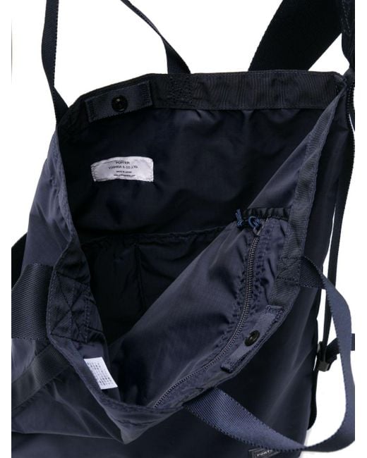 Porter-Yoshida and Co Blue Flex 2 Way Shoulder Bag for men