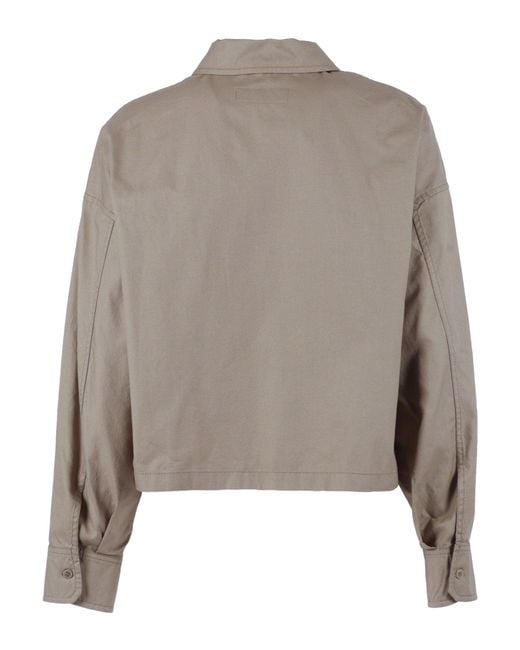 Weekend by Maxmara Gray Camicia Accenni