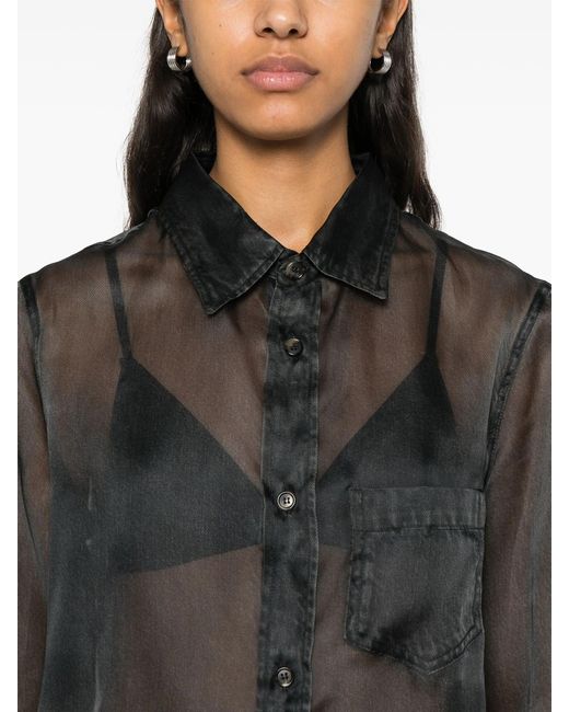 Haikure Gray Ronda Denim Print