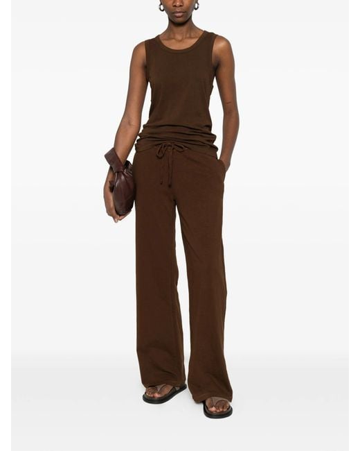 Entire studios Brown Sheer Tank