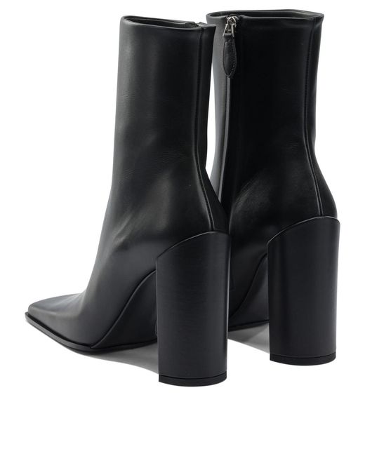 Alaïa Black Square 90mm Stiefeletten