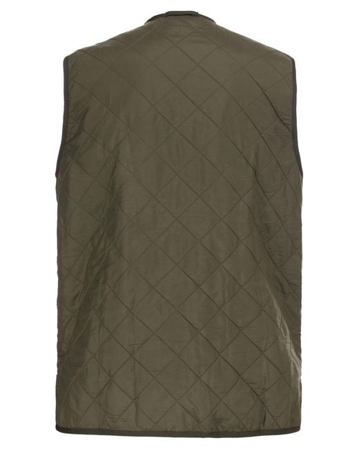 Barbour Green Polarquilt Waistcoat for men