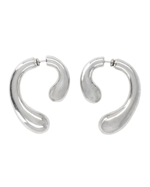 Panconesi White Orecchini "P" Small
