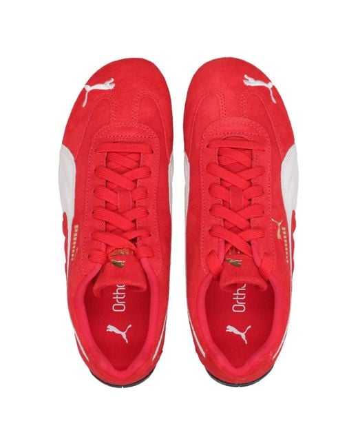 PUMA Sneakers Rood+wit in het Red voor heren