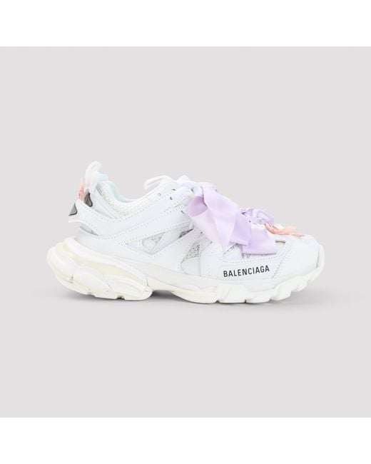 Balenciaga White Track Sneakers