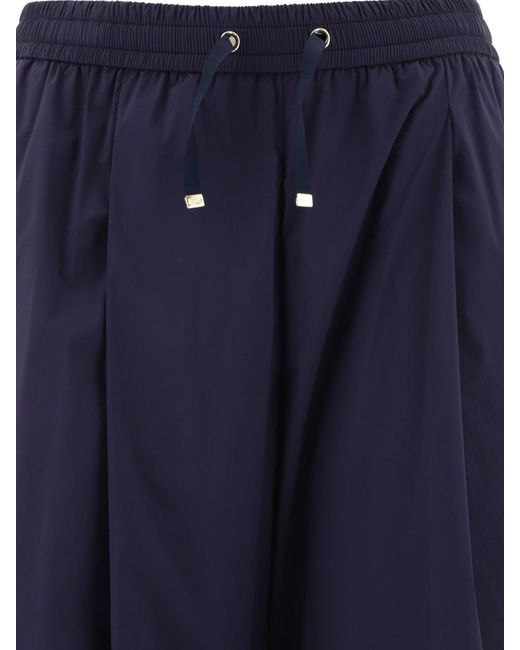 Pantaloni en Nylon Herno de color Blue