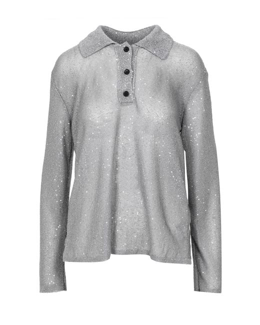 Sweaters de gris MSGM de color Gray