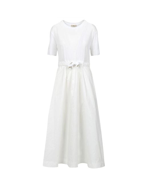 Herno White Dresses