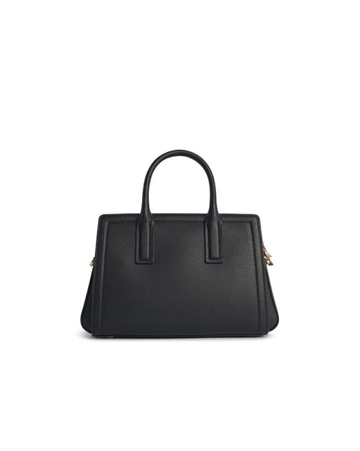 Small 'Laila' Black Lear Bag MICHAEL Michael Kors