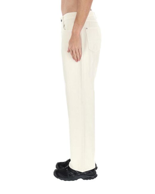Stone Island White Jeans for men