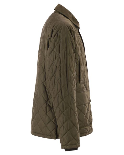 Herno Green Chamonix Nylon Jacket for men