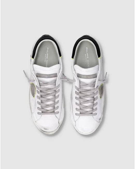 Philippe Model Metallic Sneakers for men