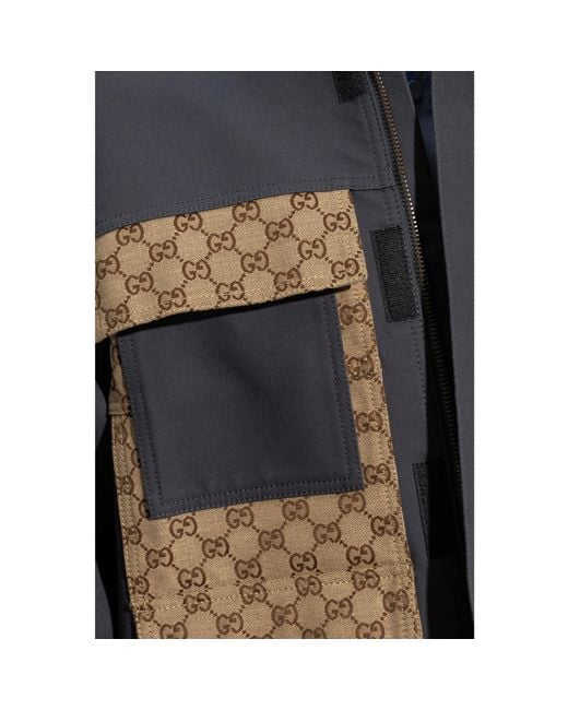 Gucci Gg Supreme Baumwolljacke in Black für Herren