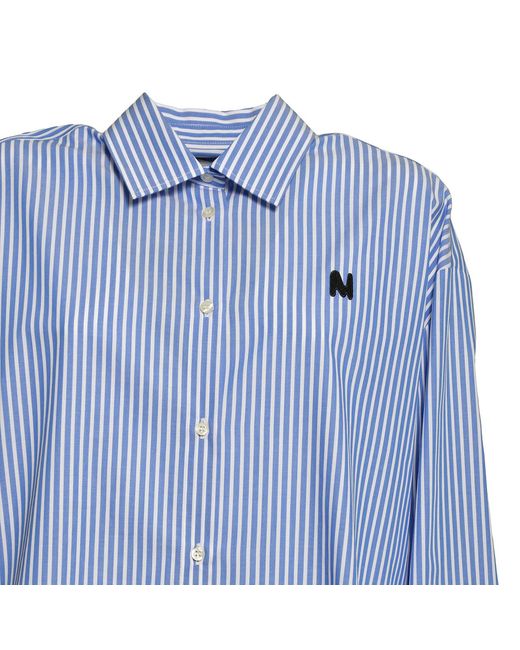 MSGM Blue Shirts