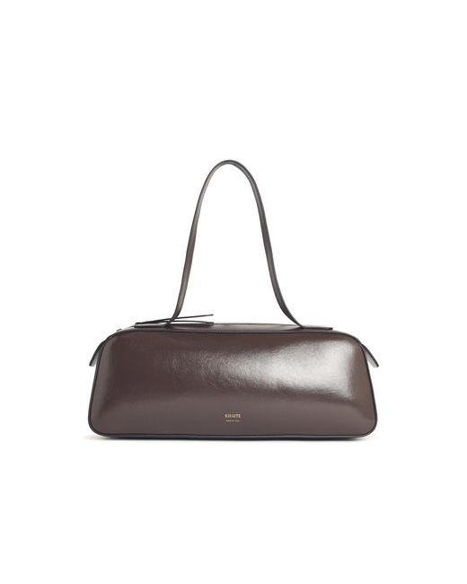Borsa Lear Marrone 'Simona' di Khaite in Brown