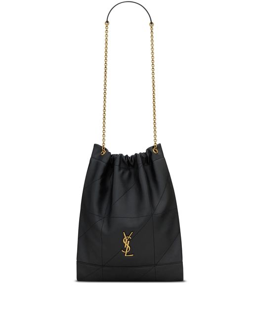 Saint Laurent Black Ysl Bo Jamie Pochon 7 Agneau P