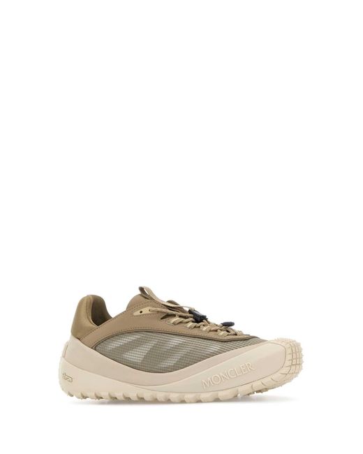Moncler Gray Lace Up Sneaker