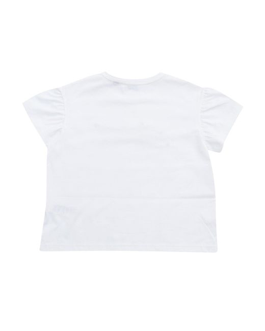 Burberry White Kid Girl T Shirts