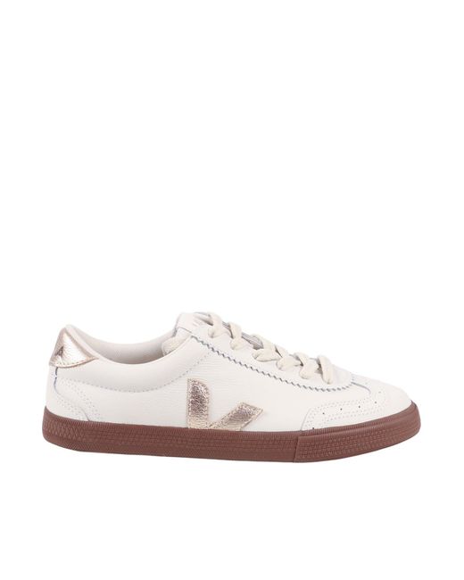 Veja Volley O.T. White_Platine_Bark Sneakers