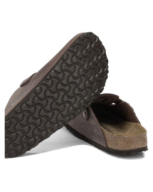 Birkenstock Brown "Boston" Sabot