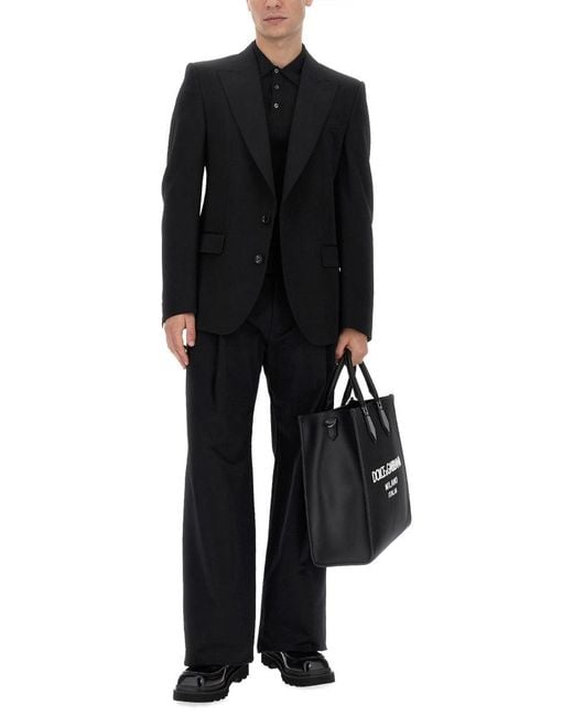 Dolce & Gabbana Black Bags for men