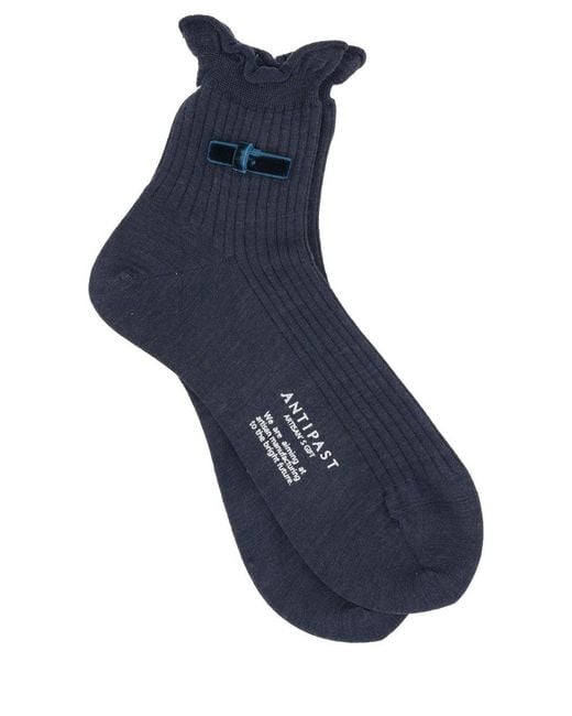 Antipast Blue Socks And Tights