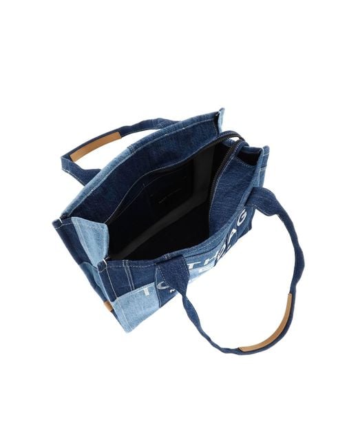 La bolsa de bolso grande del mezclilla Marc Jacobs de color Blue