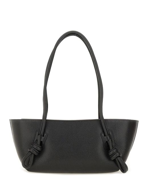 Hereu Black "Fleca Grainy" Bag