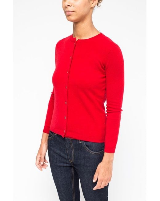 LA ROSE Red Pullover