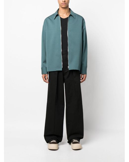 Jil Sander Black Cotton Trousers for men