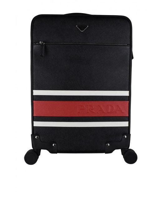 Prada Black Kabinenkoffer