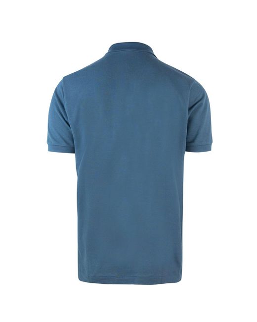Lacoste Blue Polo Classica Piqué Ottanio