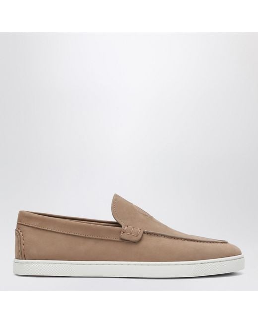 Christian Louboutin Natural Moonboat Loafers for men