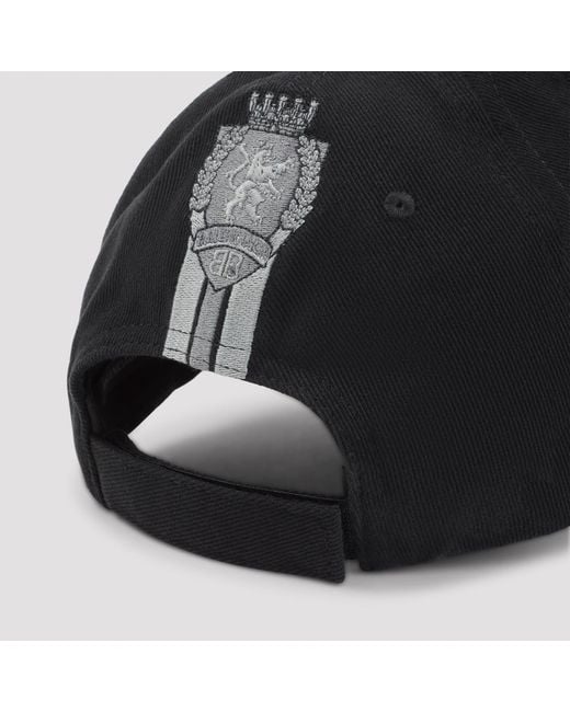 Balenciaga Black American Football Cap
