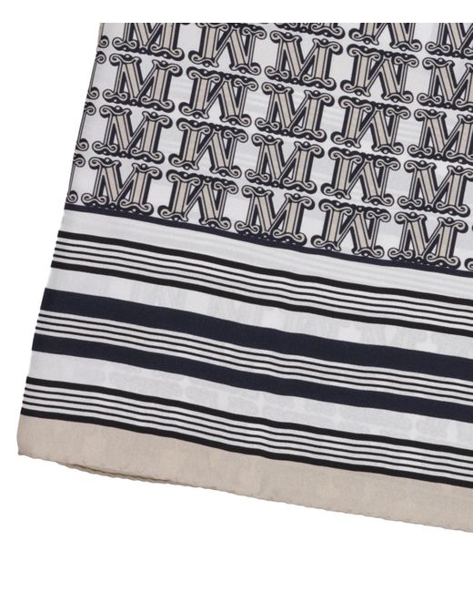 Écharpes Max Mara en coloris Black