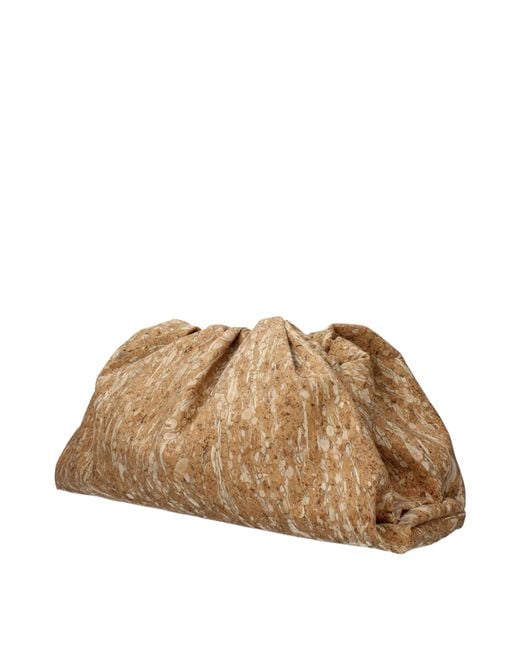 Bottega Veneta Brown Pochette Cork/Natural