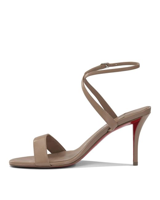 Christian Louboutin Metallic Sandals