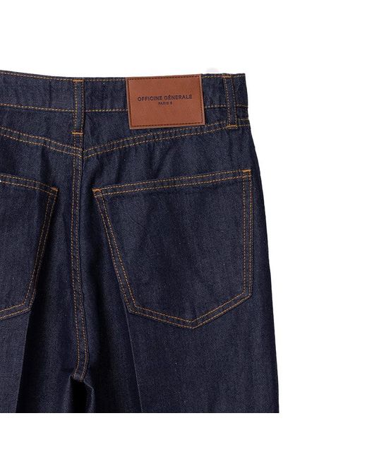 Officine Generale Blue Hosen