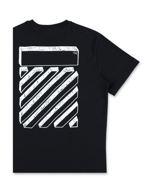 Off-White c/o Virgil Abloh Black T Shirts And Polos